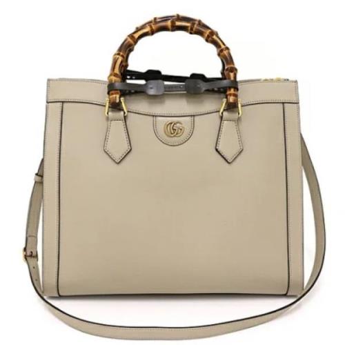 Pre-owned Fabric gucci-bags Gucci Vintage , Beige , Dames