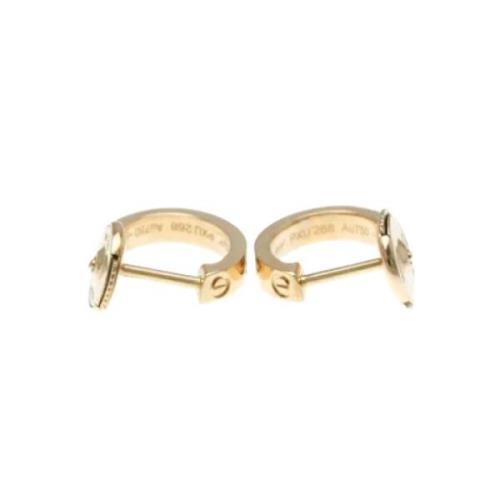 Pre-owned Rose Gold earrings Cartier Vintage , Pink , Dames