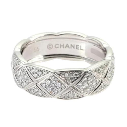 Pre-owned White Gold chanel-jewelry Chanel Vintage , Gray , Dames