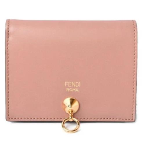 Pre-owned Leather wallets Fendi Vintage , Pink , Dames