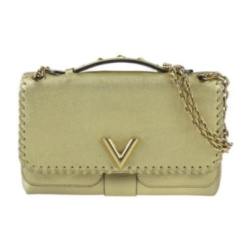 Pre-owned Fabric louis-vuitton-bags Louis Vuitton Vintage , Green , Da...