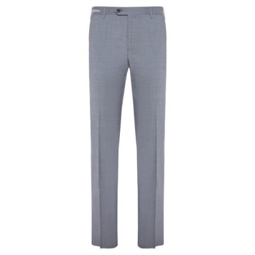 Stretch wollen broek met zakken Corneliani , Gray , Heren