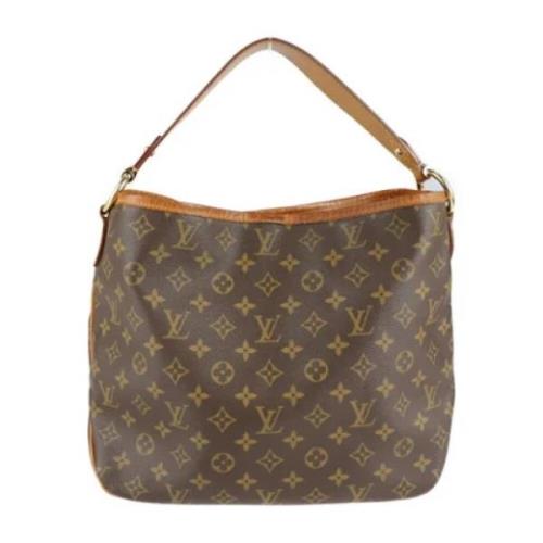 Pre-owned Canvas shoulder-bags Louis Vuitton Vintage , Brown , Dames