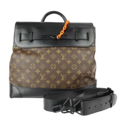 Pre-owned Fabric louis-vuitton-bags Louis Vuitton Vintage , Brown , Da...