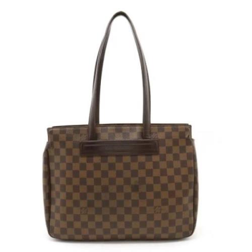 Pre-owned Canvas louis-vuitton-bags Louis Vuitton Vintage , Brown , Da...