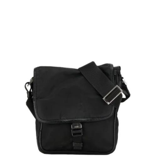 Pre-owned Nylon prada-bags Prada Vintage , Black , Dames