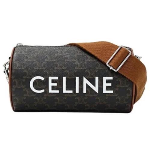 Pre-owned Fabric celine-bags Celine Vintage , Brown , Dames