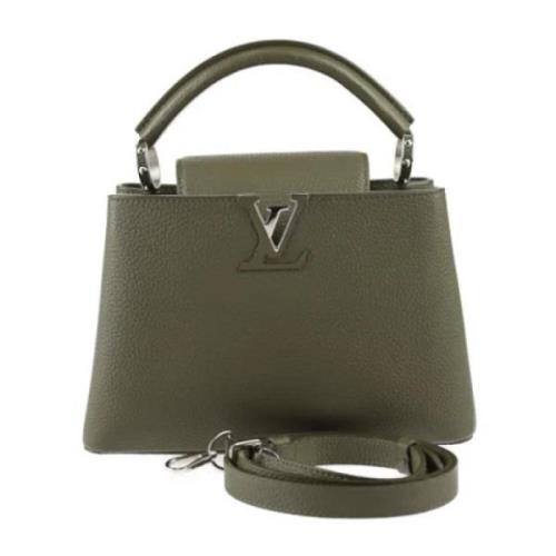 Pre-owned Fabric louis-vuitton-bags Louis Vuitton Vintage , Green , Da...