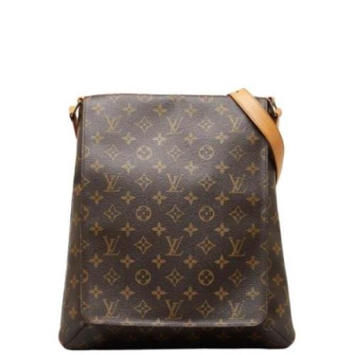 Pre-owned Plastic shoulder-bags Louis Vuitton Vintage , Brown , Dames