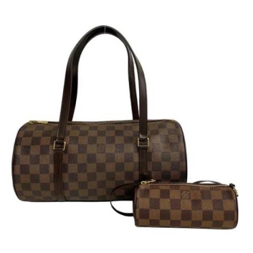 Pre-owned Fabric louis-vuitton-bags Louis Vuitton Vintage , Brown , Da...