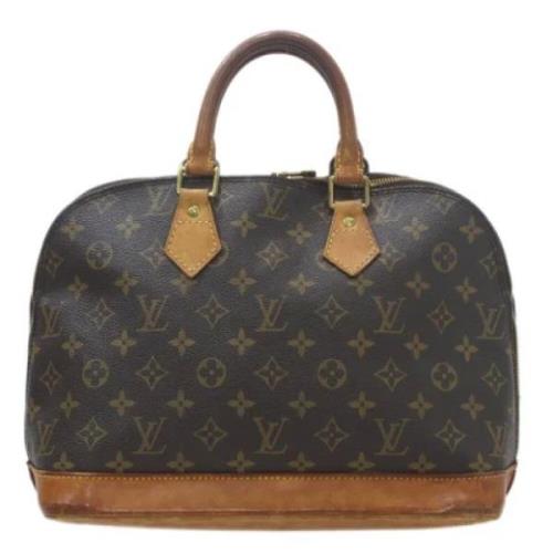 Pre-owned Fabric louis-vuitton-bags Louis Vuitton Vintage , Brown , Da...