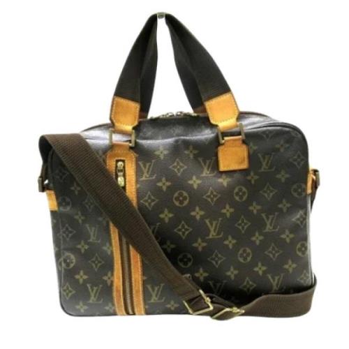 Pre-owned Fabric louis-vuitton-bags Louis Vuitton Vintage , Brown , Da...