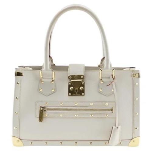 Pre-owned Fabric louis-vuitton-bags Louis Vuitton Vintage , White , Da...