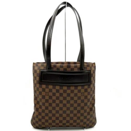 Pre-owned Fabric shoulder-bags Louis Vuitton Vintage , Brown , Dames