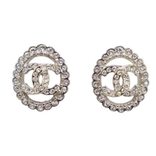 Pre-owned Metal chanel-jewelry Chanel Vintage , Yellow , Dames