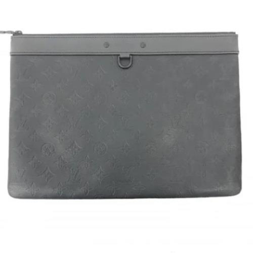 Pre-owned Fabric louis-vuitton-bags Louis Vuitton Vintage , Gray , Dam...