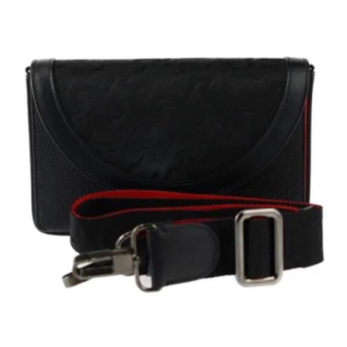 Pre-owned Leather shoulder-bags Christian Louboutin Pre-owned , Black ...