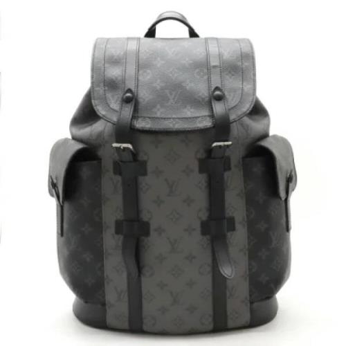 Pre-owned Fabric louis-vuitton-bags Louis Vuitton Vintage , Gray , Dam...