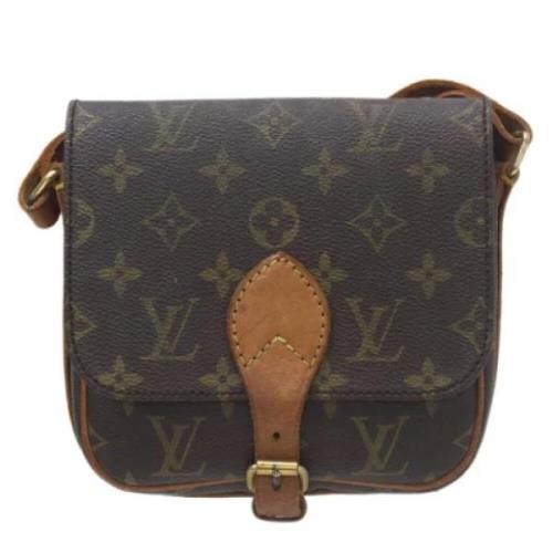 Pre-owned Fabric louis-vuitton-bags Louis Vuitton Vintage , Brown , Da...