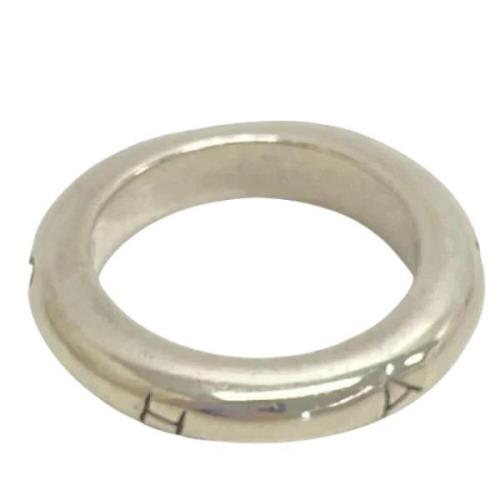 Pre-owned Metal chanel-jewelry Chanel Vintage , Gray , Dames