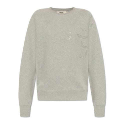 Bovenste Sweatshirt Zadig & Voltaire , Gray , Dames