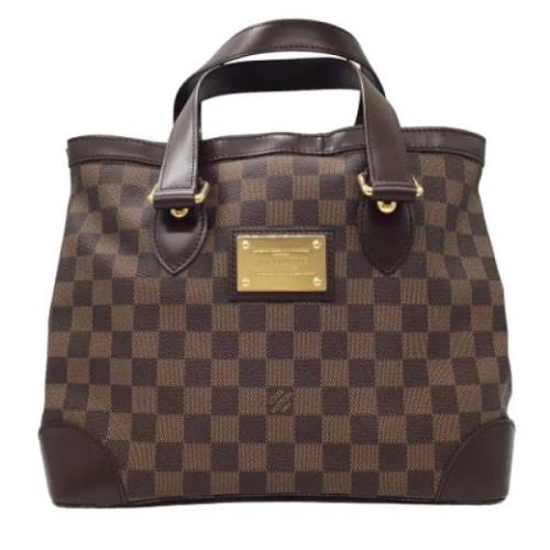 Pre-owned Fabric louis-vuitton-bags Louis Vuitton Vintage , Brown , Da...