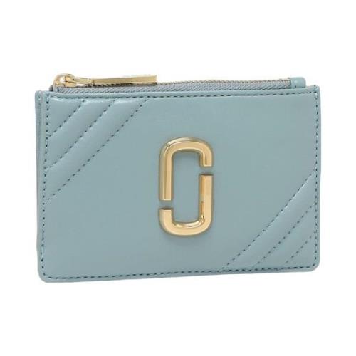 Compact Snapshot Portemonnee Marc Jacobs , Blue , Dames