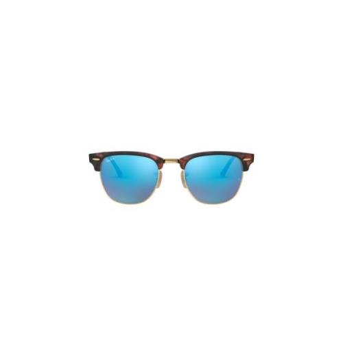 Klassieke Clubmaster Zonnebril Acetaat Kristal Ray-Ban , Multicolor , ...