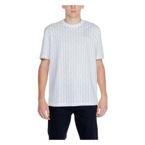 Heren T-Shirt en Polo Collectie Armani Exchange , White , Heren