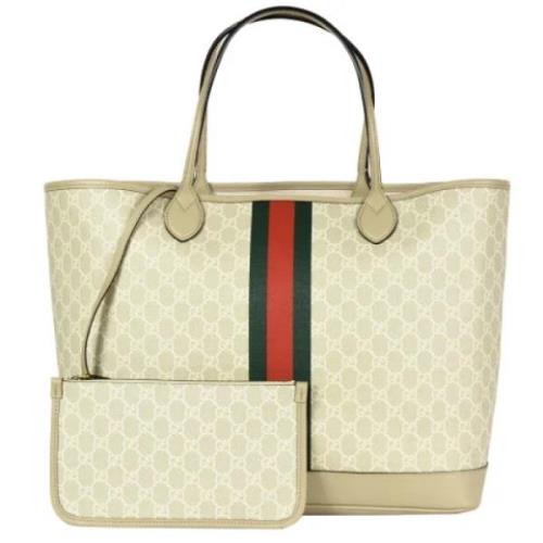 Pre-owned Fabric gucci-bags Gucci Vintage , Beige , Dames