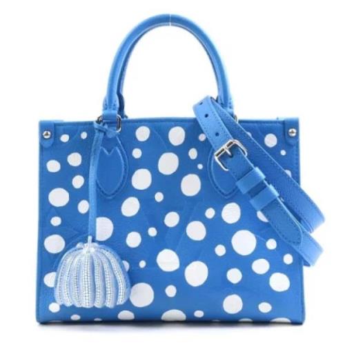 Pre-owned Fabric louis-vuitton-bags Louis Vuitton Vintage , Blue , Dam...