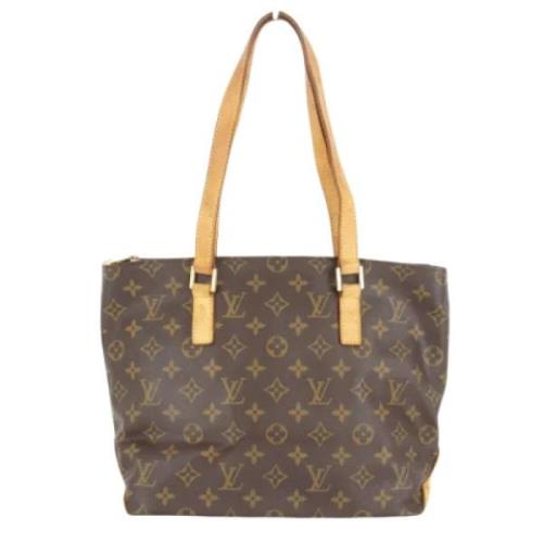 Pre-owned Fabric louis-vuitton-bags Louis Vuitton Vintage , Brown , Da...