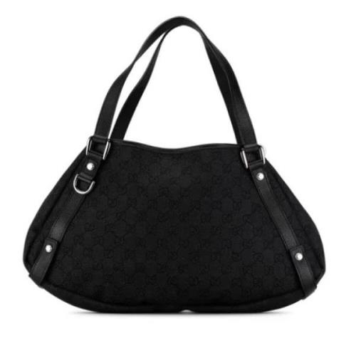 Pre-owned Fabric gucci-bags Gucci Vintage , Black , Dames