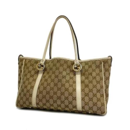 Pre-owned Fabric gucci-bags Gucci Vintage , Brown , Dames