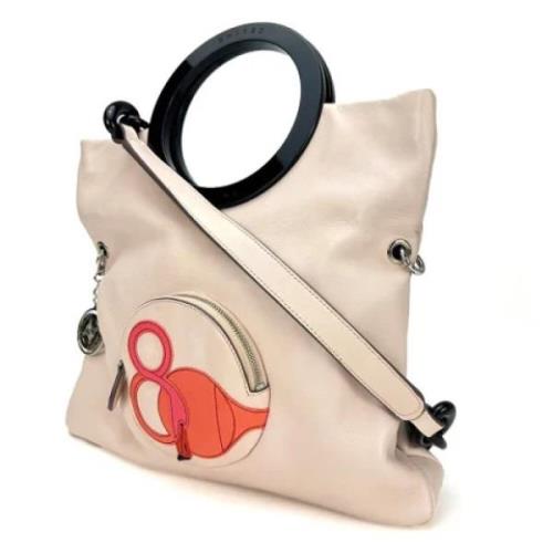 Pre-owned Fabric celine-bags Celine Vintage , Beige , Dames