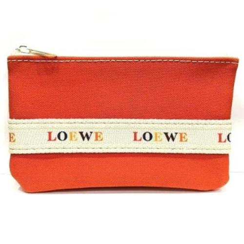 Pre-owned Fabric pouches Loewe Pre-owned , Red , Dames