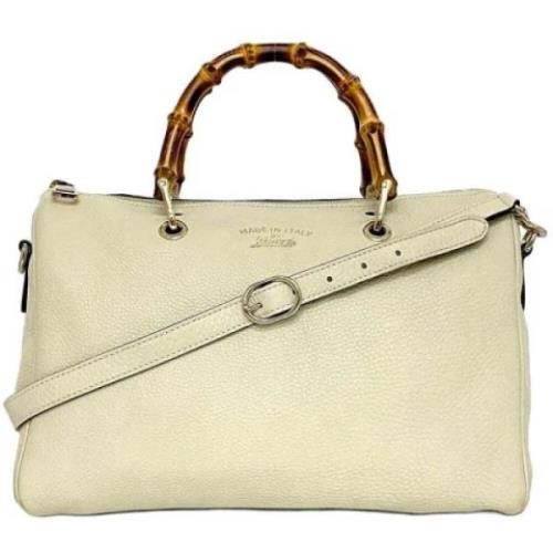 Pre-owned Fabric gucci-bags Gucci Vintage , Beige , Dames