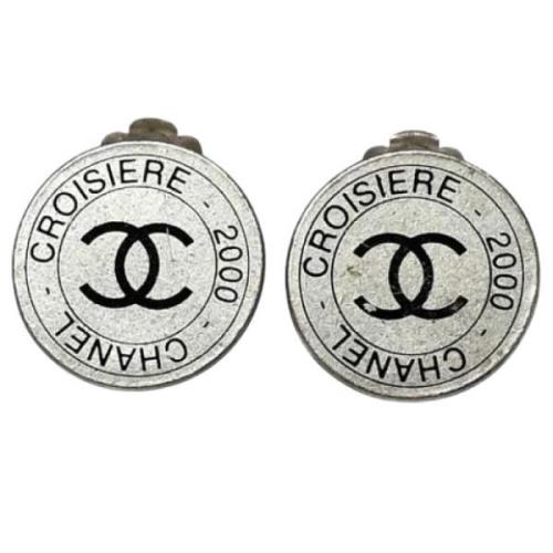 Pre-owned Metal chanel-jewelry Chanel Vintage , Gray , Dames