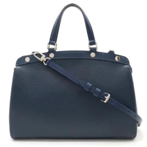 Pre-owned Fabric louis-vuitton-bags Louis Vuitton Vintage , Blue , Dam...