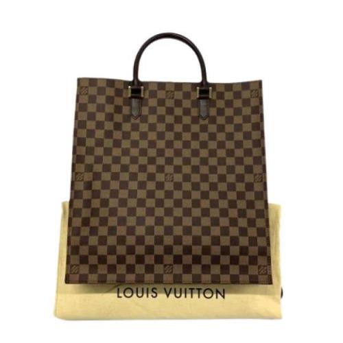 Pre-owned Fabric louis-vuitton-bags Louis Vuitton Vintage , Brown , Da...