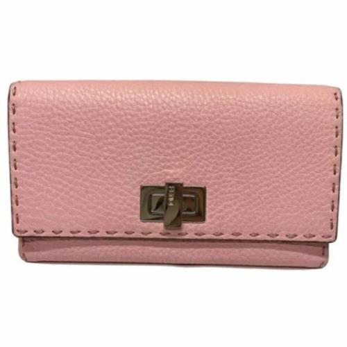 Pre-owned Fabric wallets Fendi Vintage , Pink , Dames