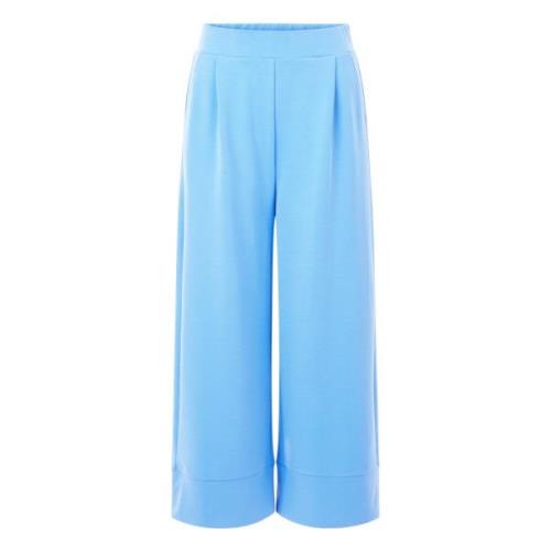 Perzik Culotte Broek Rich & Royal , Blue , Dames