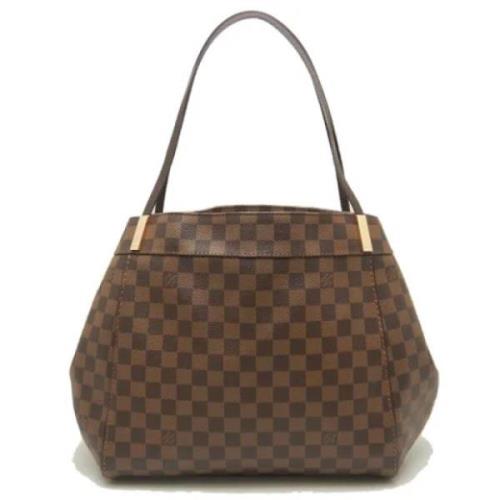 Pre-owned Fabric shoulder-bags Louis Vuitton Vintage , Brown , Dames