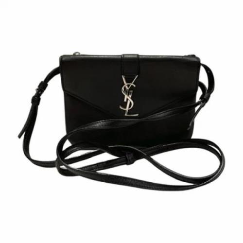 Pre-owned Fabric shoulder-bags Yves Saint Laurent Vintage , Black , Da...