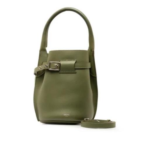 Pre-owned Fabric celine-bags Celine Vintage , Green , Dames