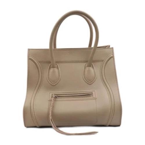 Pre-owned Fabric celine-bags Celine Vintage , Beige , Dames