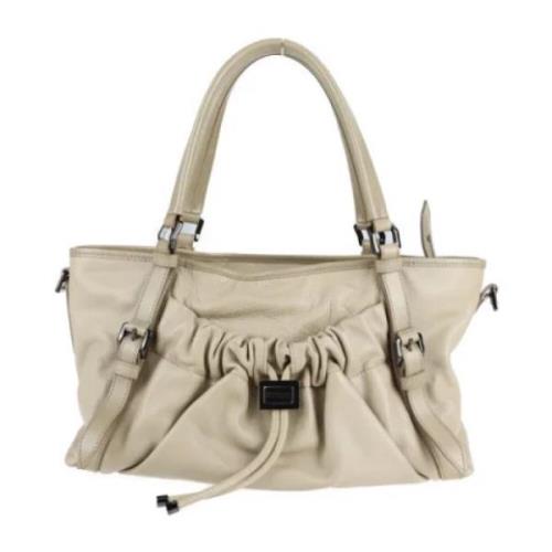 Pre-owned Fabric shoulder-bags Burberry Vintage , Beige , Dames