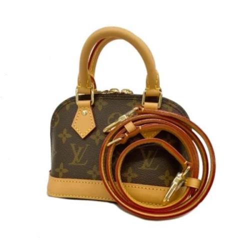 Pre-owned Fabric louis-vuitton-bags Louis Vuitton Vintage , Brown , Da...