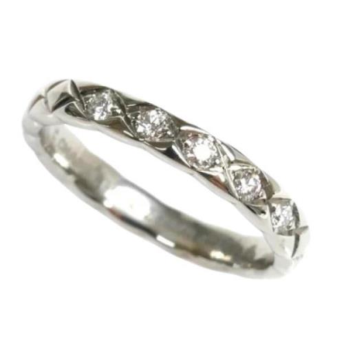 Pre-owned Platinum chanel-jewelry Chanel Vintage , Gray , Dames