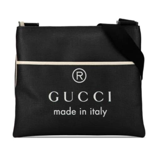 Pre-owned Fabric shoulder-bags Gucci Vintage , Black , Dames